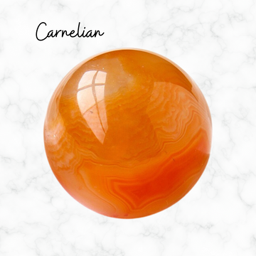 Carnelian Sphere Healing Crystal Ball Chakra Crystal Gift For Her