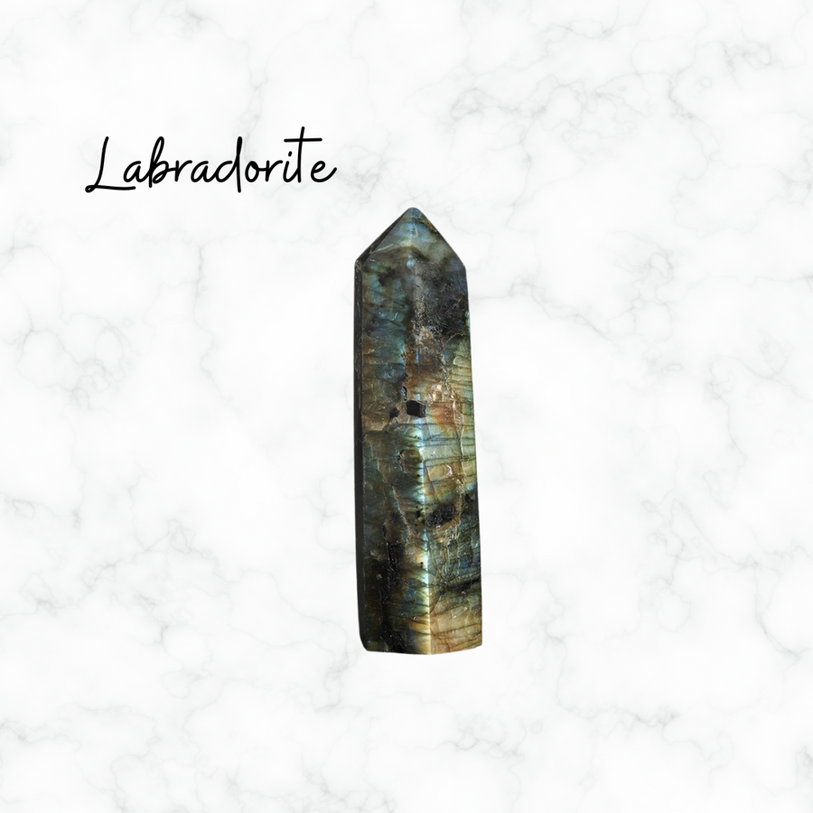 Labradorite Natural Crystal Polished Home Office Decor Crystal Decor