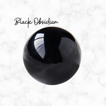 Black Obsidian Sphere Healing Crystal Ball Chakra Crystal Gift For Her