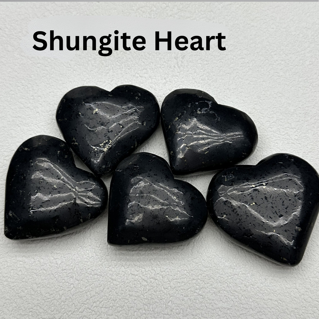 Shungite Heart