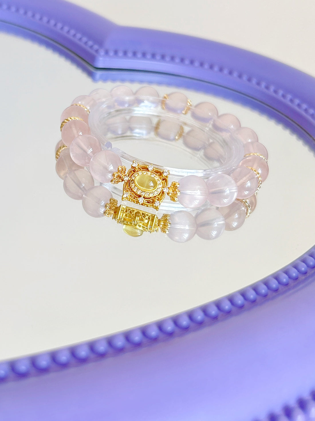 Mozambique Rose Quartz Bracelet