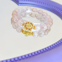 Mozambique Rose Quartz Bracelet