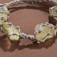 Macrame Citrine Bracelet