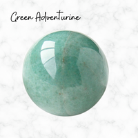 Green Aventurine Sphere Healing Crystal Ball Chakra Crystal Gift For Her