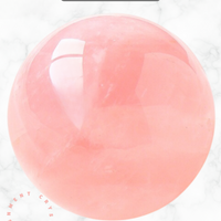 Madagascar Rose Quartz Sphere With Free Stand