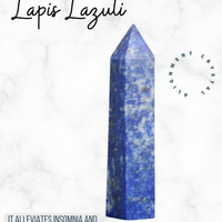 Lapis Lazuli Natural Healing Crystal Tower