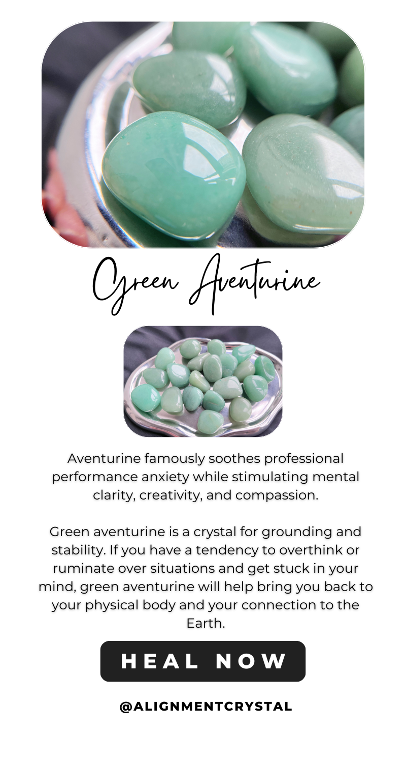 Green Aventurine Tumbled Stones