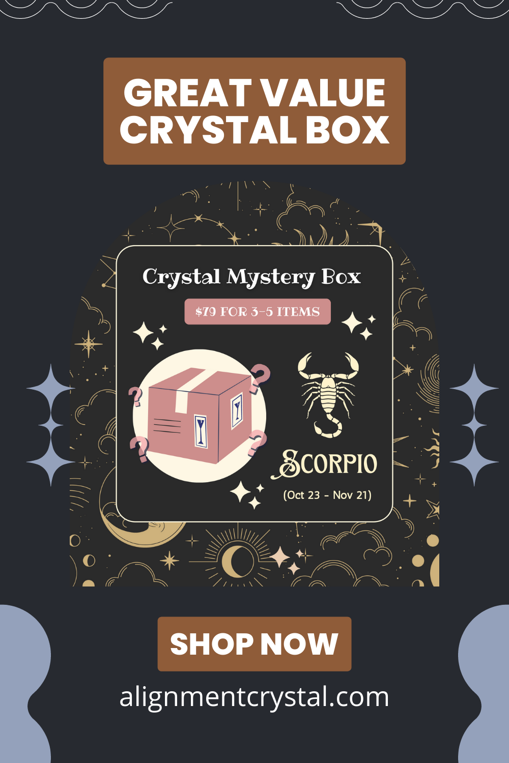 Scorpio Gift Crystal Mystery Box