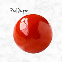 Red Jasper Sphere Healing Crystal Ball Chakra Crystal Gift For Her