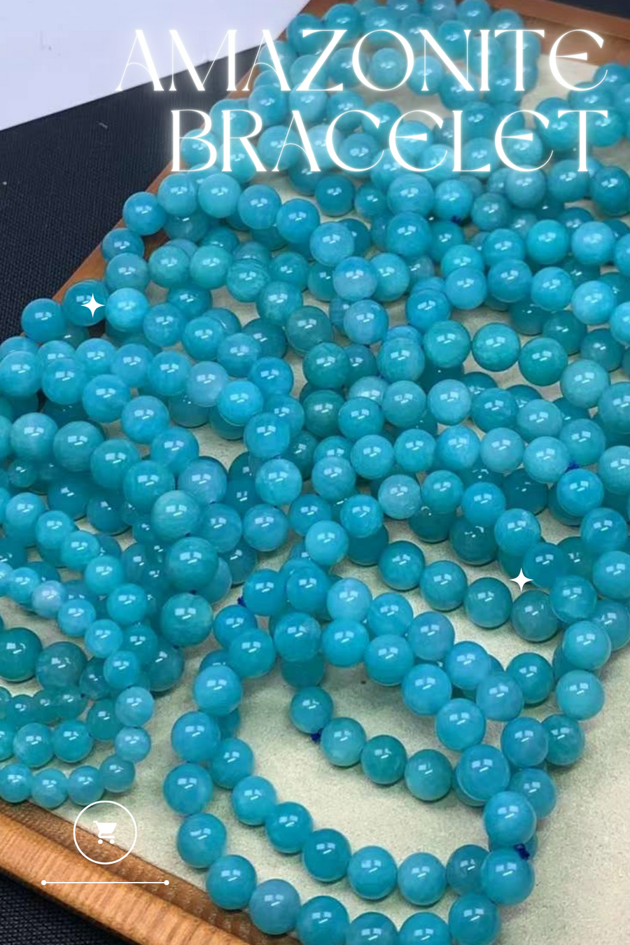 Amazonite Bead Bracelet