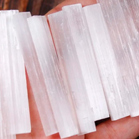 10pcs Natural Selenite Stick