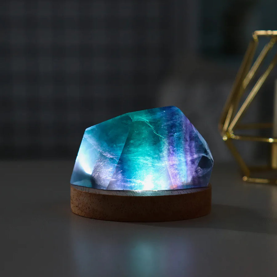 Natural Rainbow Fluorite Freeform