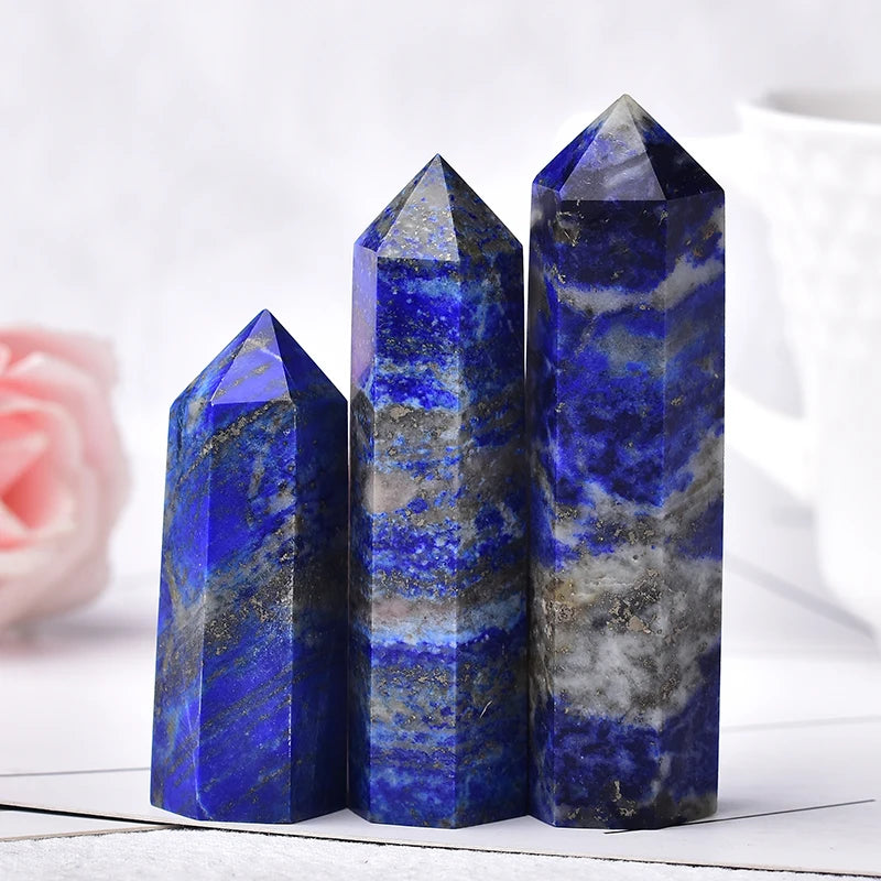 Natural Lapis Lazuli Tower