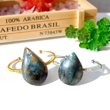 Natural Labradorite Bangle