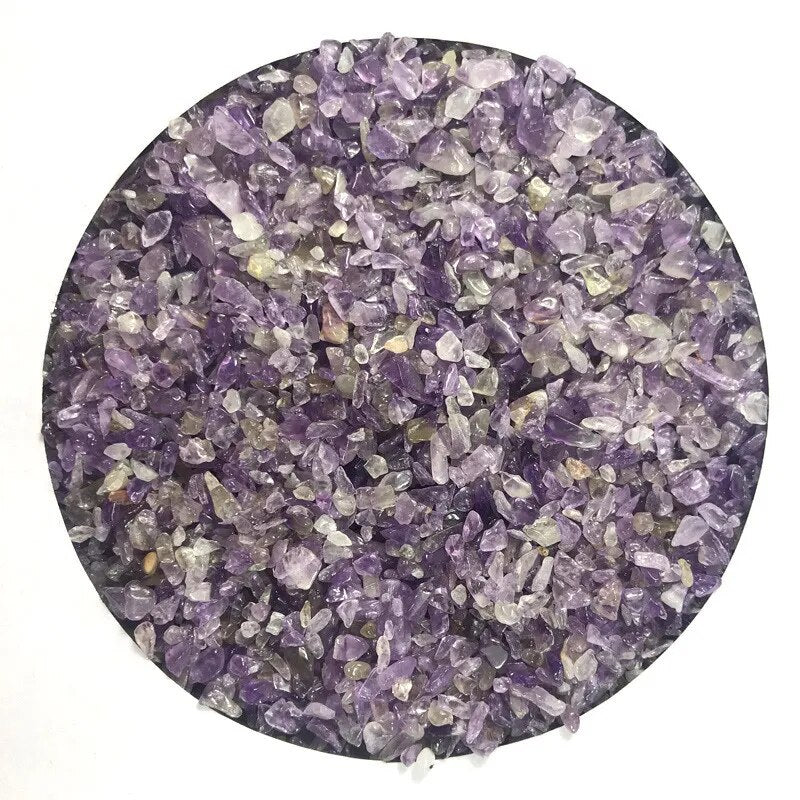 100g 2-5mm Natural Amethyst Chip