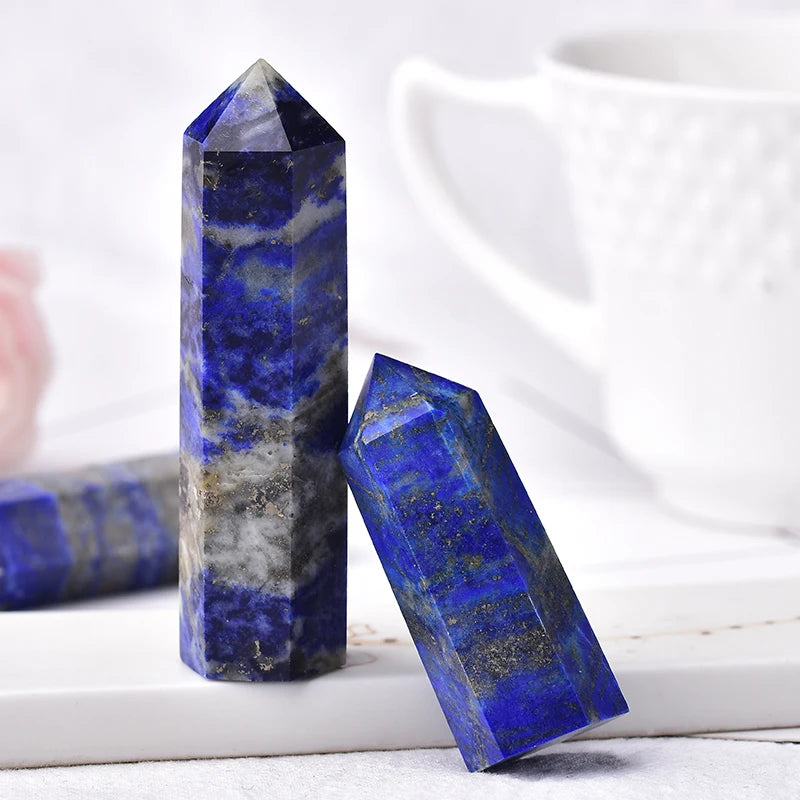 Natural Lapis Lazuli Tower