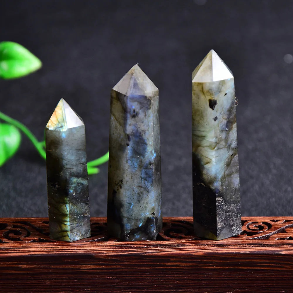 Natural Labradorite Tower