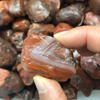 Natural Rough Raw Carnelian Stone