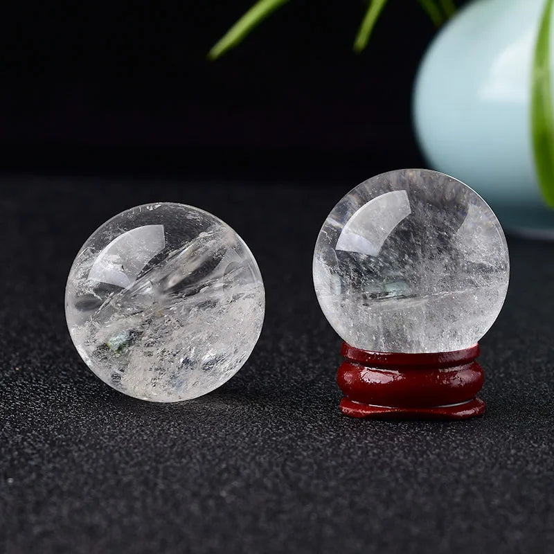 High Quality Natural Clear Quartz Sphere