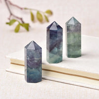 Natural Rainbow Fluorite Tower