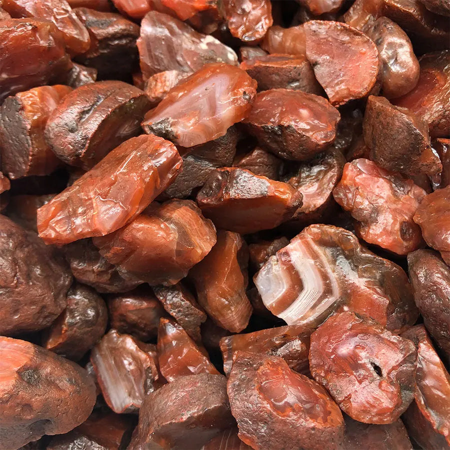 Natural Rough Raw Carnelian Stone