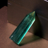 Natural Green Fluorite Tower