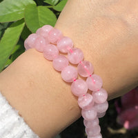 AAA Natural Madagascar Rose Quartz Stone Bead Supply