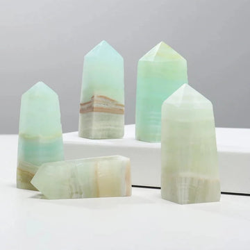 Natural Caribbean Calcite Tower