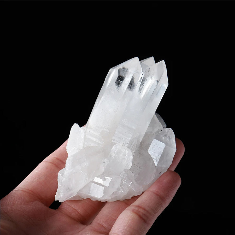 Natural Raw Clear Quartz Cluster