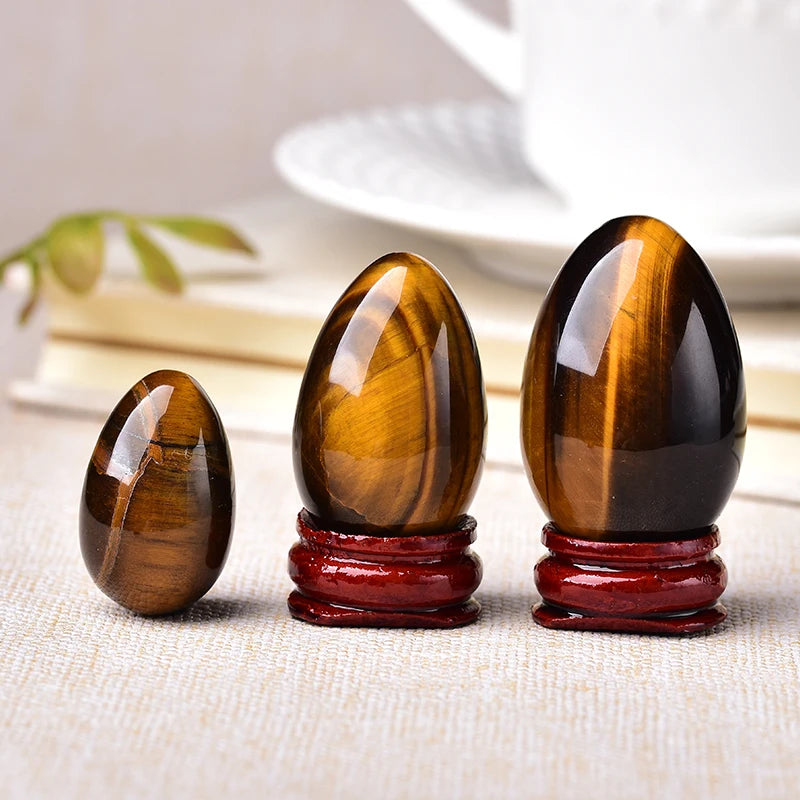 Natural Crystal Egg Carving