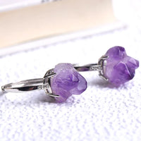 Natural Amethyst Cluster Ring Adjustable