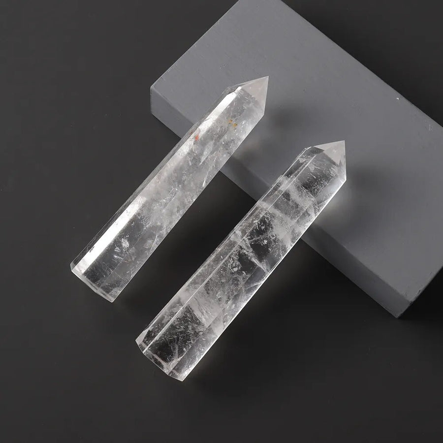 Natural Large Clear Quartz Tower