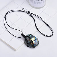 Natural Labradorite Necklace