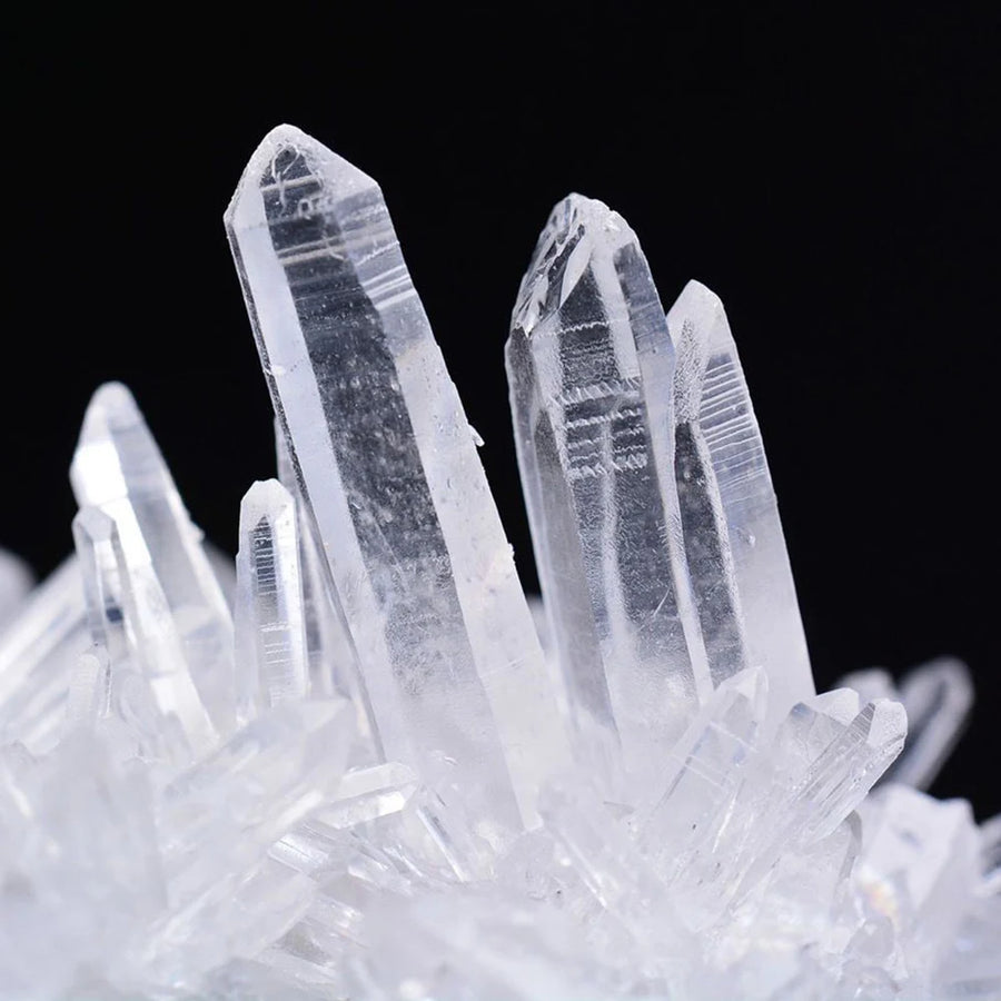 Natural Raw Clear Quartz Cluster