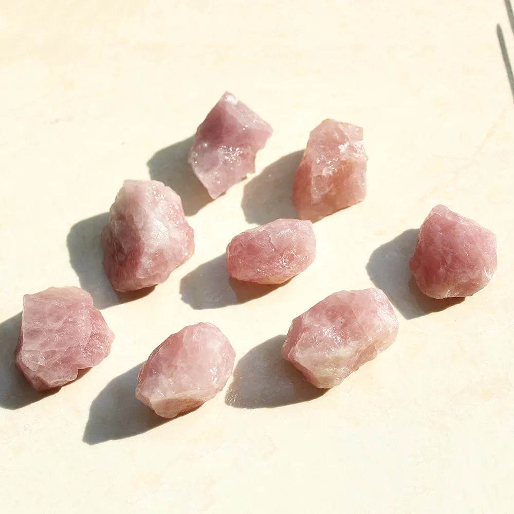 Madagascar Natural Raw Rose Quartz