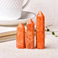 1pc Natural Sunstone Tower