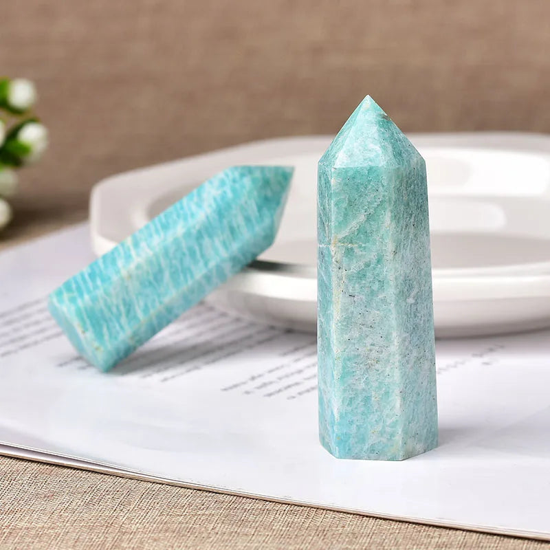 Natural Amazonite Tower