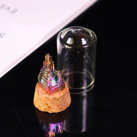 Natural Raw Bismuth Ore Pyramid