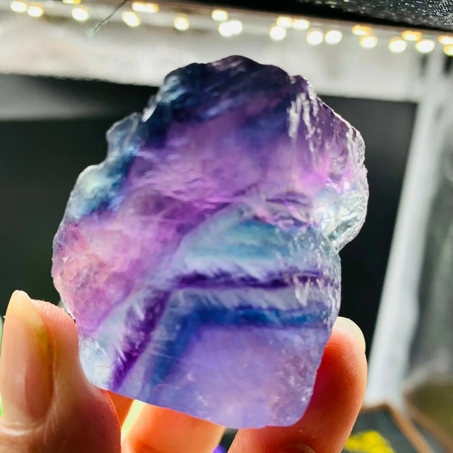 100g Bulk Natural Raw Rainbow Fluorite