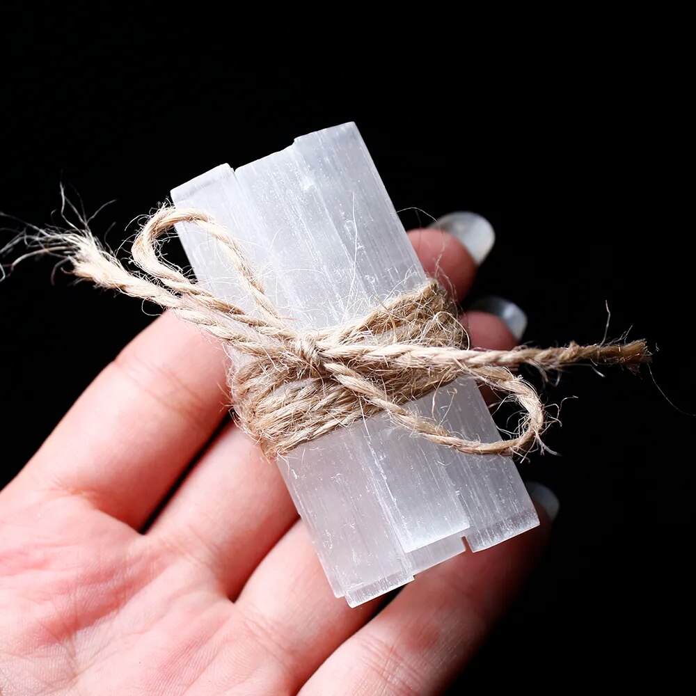 10pcs Natural Selenite Stick