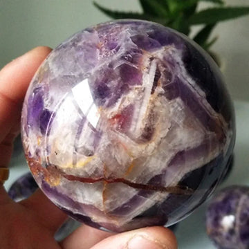 Natural Dream Amethyst Sphere