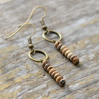 Vintage Natural Stone Bohemian Dangle Earring