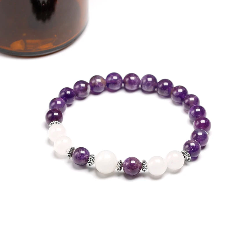 Natural Amethyst Bracelet