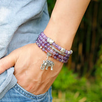 Natural Amethyst Bracelet Amethyst Necklace