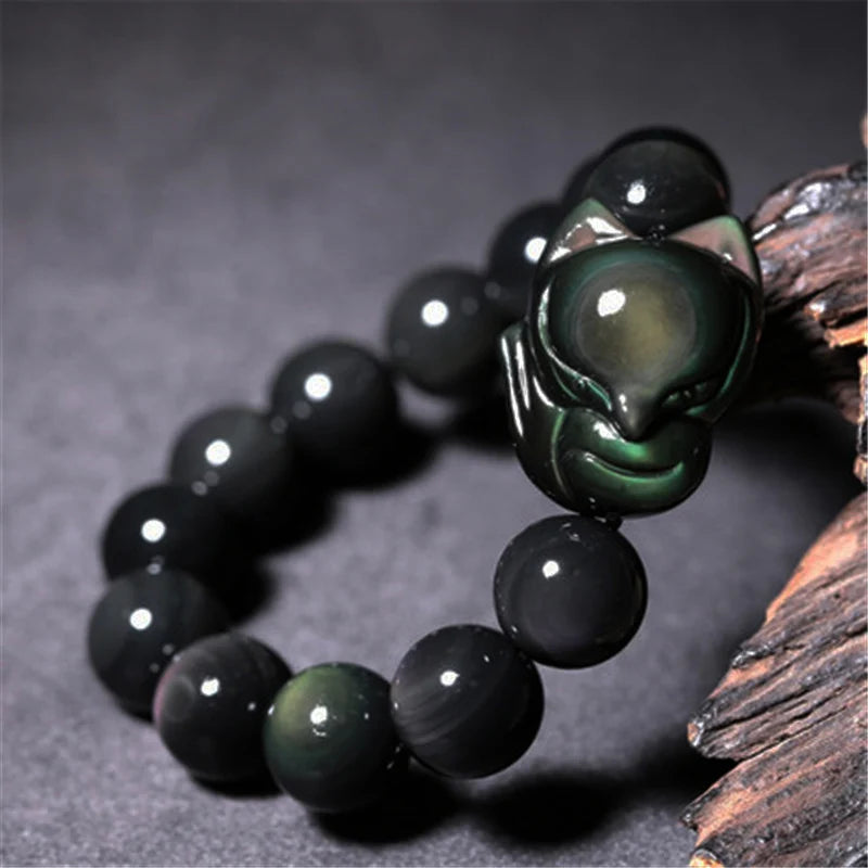 Rainbow Obsidian Bracelet