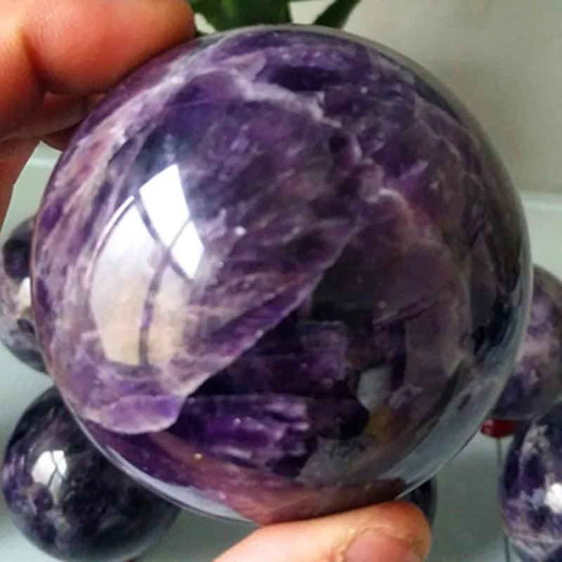 Natural Dream Amethyst Sphere