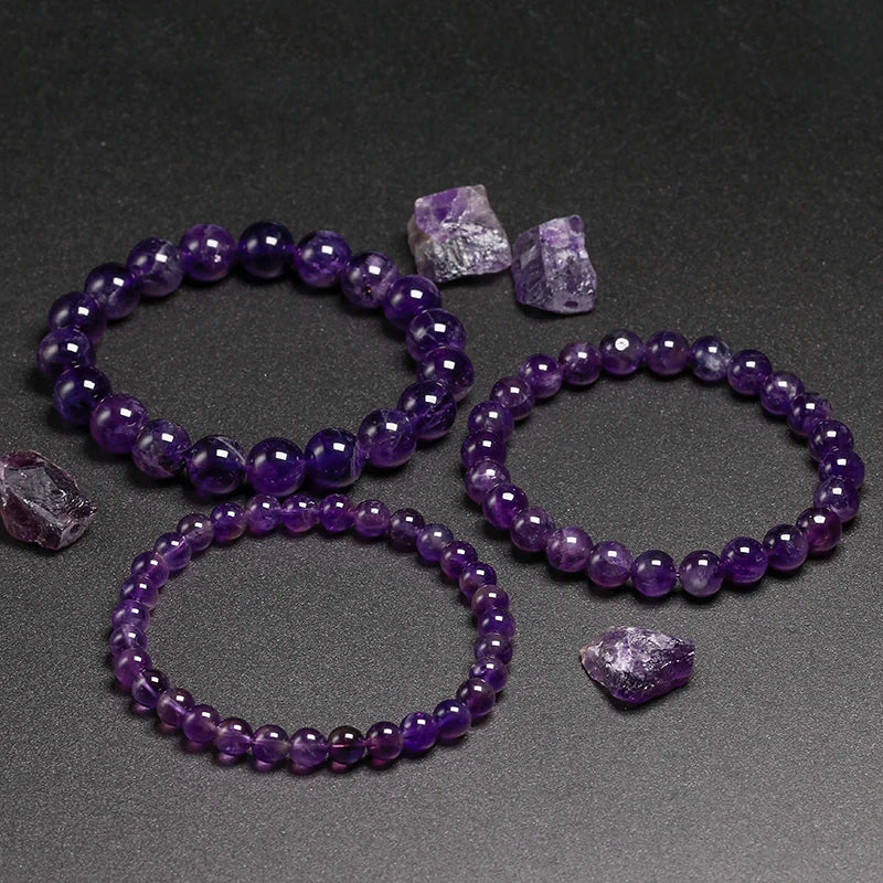 Natural Amethyst Bracelet