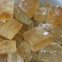 Natural Raw Iceland Yellow Calcite Specimen