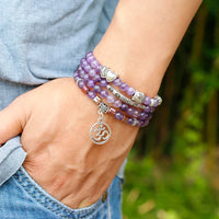 Natural Amethyst Bracelet Amethyst Necklace