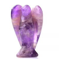 Natural Crystal Angel Carving